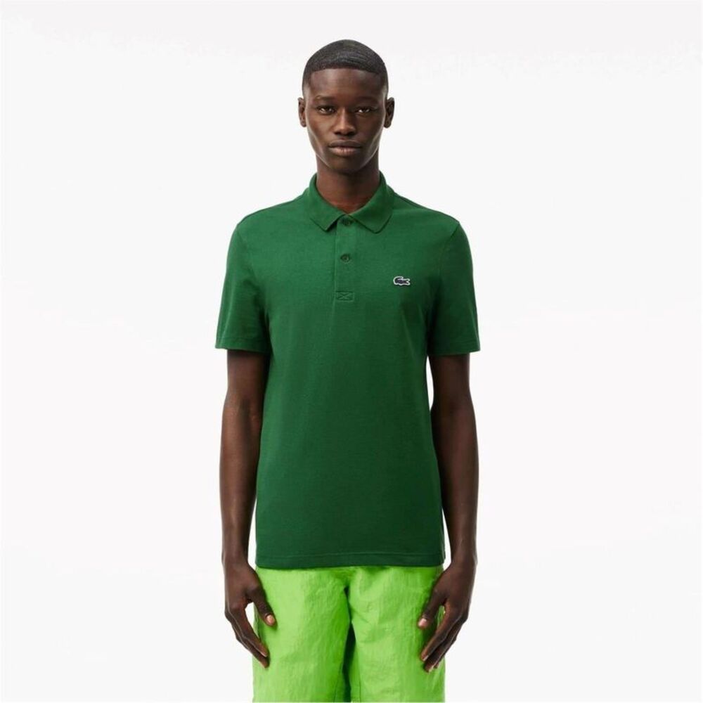 Lacoste Mens Cotton Blend Polo Shirt / Green